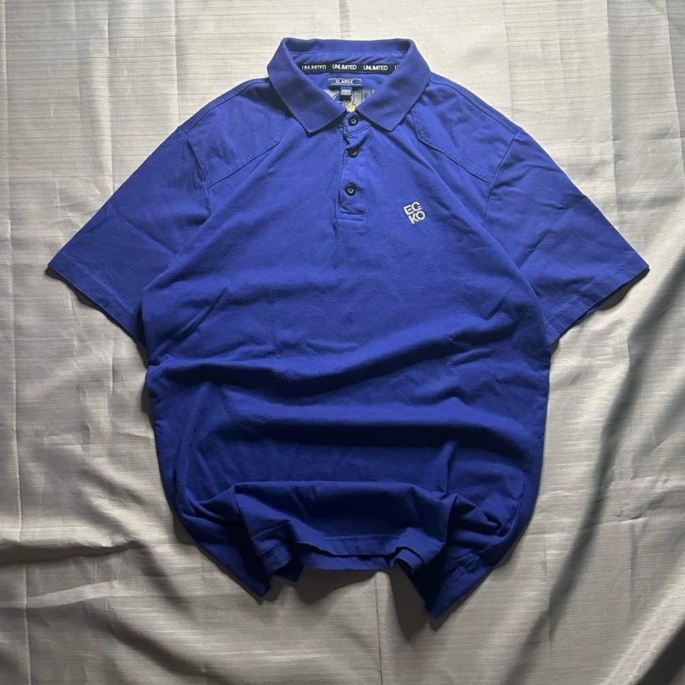 The Limited Men's Blue Polo Shirt